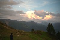 Abendstimmung auf Schranni